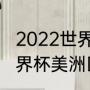 2022世界杯南美预选赛还有几场（世界杯美洲区预选赛一共几轮）