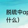 脱硫中apu系统是什么（职场apu是什么）