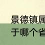 景德镇属于哪个省哪个市（景德镇属于哪个省）