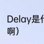 Delay是什么意思（delay是什么意思啊）