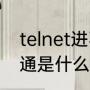 telnet进不去（telnet161162端口不通是什么原因）