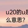 u20的u是什么意思？（u20的u是什么意思？）