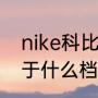 nike科比标志是什么？（黑曼巴鞋属于什么档次？）