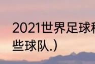 2021世界足球积分榜（东欧足球有哪些球队.）