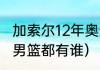 加索尔12年奥运会数据（2012西班牙男篮都有谁）