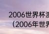 2006世界杯澳大利亚vs意大利阵容（2006年世界杯最佳阵容）