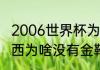 2006世界杯为梅西送助攻的是谁（梅西为啥没有金靴）