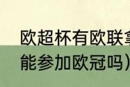 欧超杯有欧联拿冠军的吗（塞维利亚能参加欧冠吗）