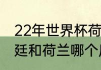 22年世界杯荷兰对阿根廷战绩（阿根廷和荷兰哪个厉害）