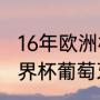 16年欧洲杯威尔士最终排名（2015世界杯葡萄牙成绩）