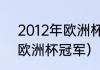 2012年欧洲杯谁拿了冠军（2012年欧洲杯冠军）