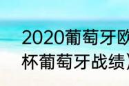 2020葡萄牙欧洲杯成绩（20年欧洲杯葡萄牙战绩）