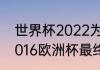 世界杯2022为什么没有冰岛（冰岛2016欧洲杯最终排名）