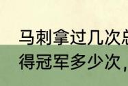 马刺拿过几次总冠军（NBA马刺队夺得冠军多少次，分别哪年）