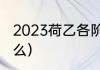 2023荷乙各阶段冠军（荷乙英冠是什么）