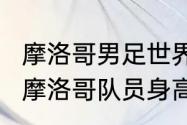 摩洛哥男足世界排名（2022年世界杯摩洛哥队员身高）