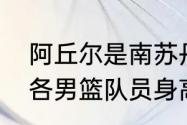 阿丘尔是南苏丹主力中锋吗（波多黎各男篮队员身高）