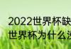 2022世界杯缺席强队有哪些（卡塔尔世界杯为什么没有意大利队）