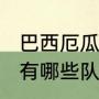 巴西厄瓜多尔历史战绩（2021美洲杯有哪些队）