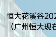 恒大花溪谷2023年都有哪几栋建完了（广州恒大现在是中甲吗）