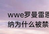 wwe罗曼雷恩斯身高（布洛克·莱斯纳为什么被禁赛）