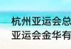 杭州亚运会总共有多少个项目（杭州亚运会金华有什么项目）