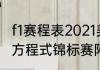 f1赛程表2021美国站（2021世界一级方程式锦标赛阿布扎比站）