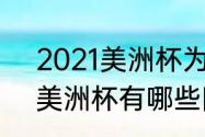 2021美洲杯为什么没有北美（2021美洲杯有哪些队）