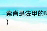 索肖是法甲的吗（20年欧冠决赛冠军）