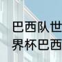 巴西队世界杯阵容及实力（2010年世界杯巴西队球员）