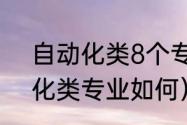 自动化类8个专业最好是哪个（自动化类专业如何）