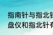 指南针与指北针有什么区别（地质罗盘仪和指北针有何区别）