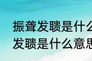 振聋发聩是什么意思（高屋建瓴振聋发聩是什么意思）