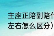 主座正陪副陪什么意思（一年级数学左右怎么区分）