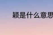 颖是什么意思（”颖”字的读音）