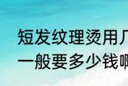 短发纹理烫用几号杠子（纹理烫短发一般要多少钱啊）