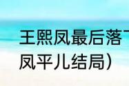 王熙凤最后落下了个什么下场（王熙凤平儿结局）