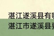 湛江遂溪县有哪些旅游景点（广东省湛江市遂溪县要撤县设区了）