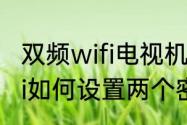 双频wifi电视机是什么功能（双频wifi如何设置两个密码）