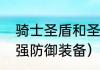 骑士圣盾和圣佑的区别（荒野之息最强防御装备）