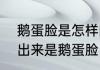 鹅蛋脸是怎样的（我的脸偏长可是测出来是鹅蛋脸，所以到底是什么脸）