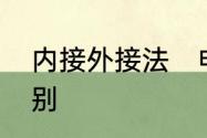 内接外接法　电压表内接与外接的区别