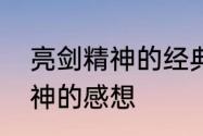 亮剑精神的经典例子　求关于亮剑精神的感想