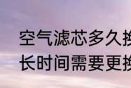 空气滤芯多久换一次才最佳　空滤多长时间需要更换一次