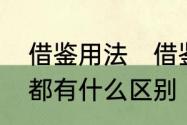 借鉴用法　借鉴，抄袭，模仿，致敬都有什么区别