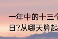 一年中的十三个忌日　什么是周年忌日?从哪天算起