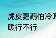 虎皮鹦鹉怕冷吗　冬天虎皮鹦鹉不保暖行不行