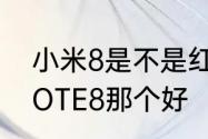 小米8是不是红米八　红米8与红米NOTE8那个好