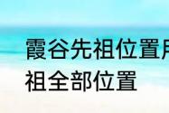 霞谷先祖位置用什么换　光遇霞谷先祖全部位置