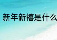 新年新禧是什么意思　新囍什么意思